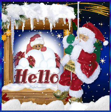 Merry Christmas - Eagle Creations Comment Graphics