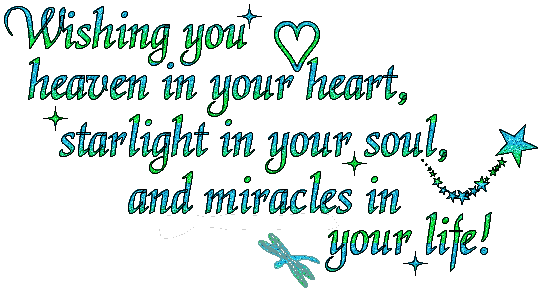 Image result for wishing you a day of miracles quotes gif
